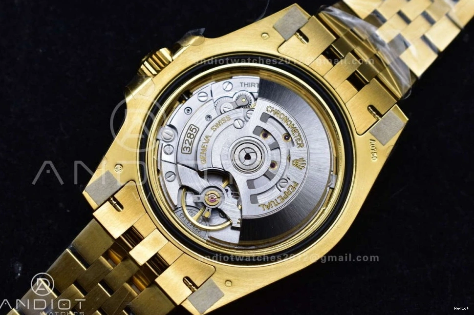 126718 GRNR Gold Factory YG CHS on 1:1 Black II GMT VR3285 Bracelet Edition Gain Best Dial Weight Master Jubilee 0507